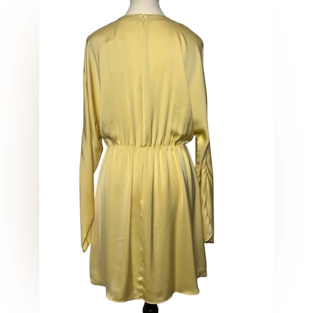 Ramy Brook new with tags women’s size size Tanya V neck mini dress in daffodil - Picture 8 of 13